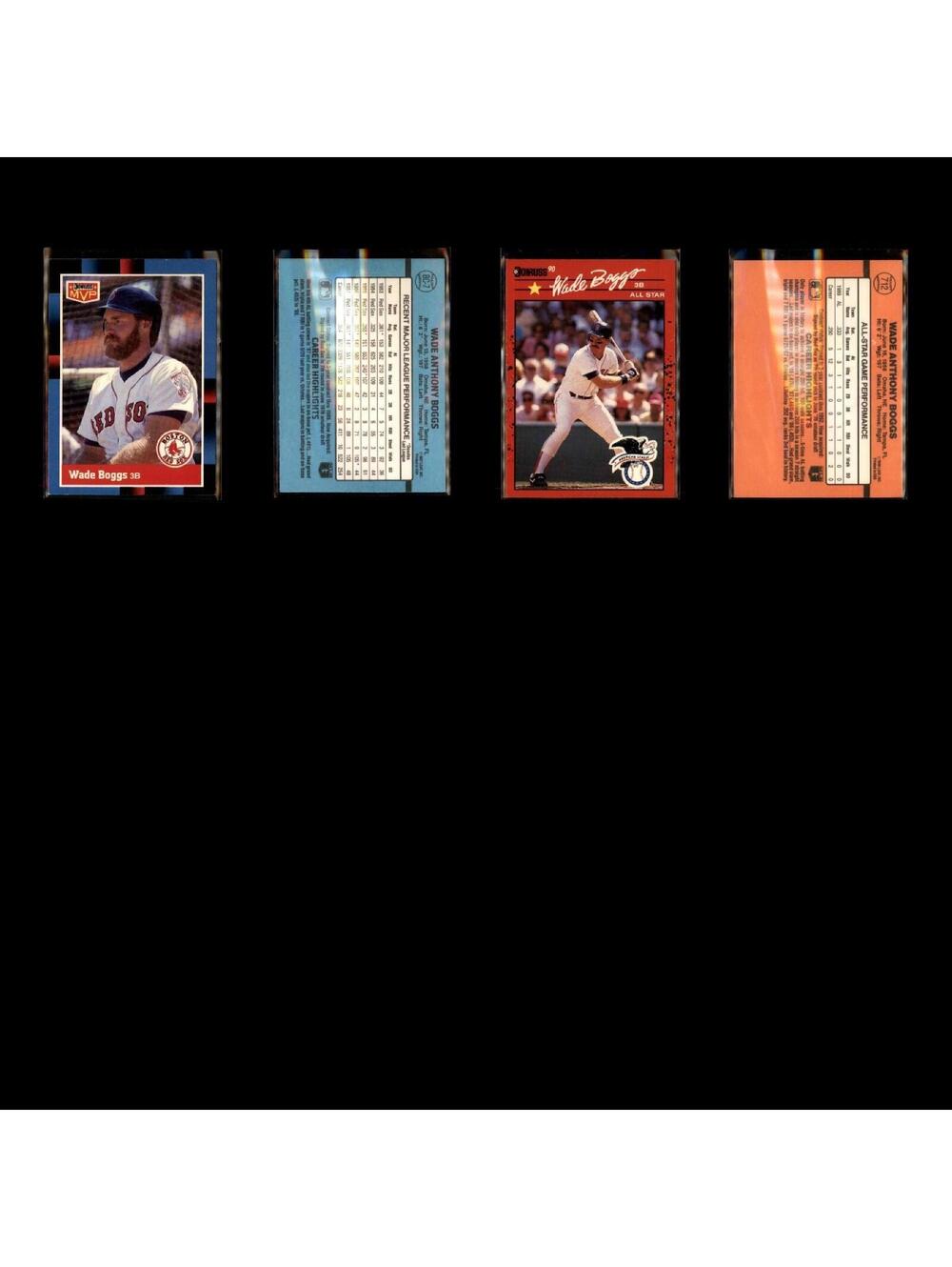 Wade Boggs Lot 50 Baseball Cards 1991 Score Dream Team Boston Red Sox Set MLB NM - Picture 11 of 13